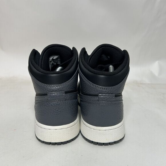Nike Shoes Air Jordan 1 Mid Retro GS “Black Grey” 2024 - Picture 5 of 8
